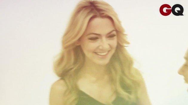 Hadise GQ'ya iç çamaşırıyla poz verdi
