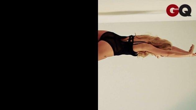 Hadise GQ'ya iç çamaşırıyla poz verdi