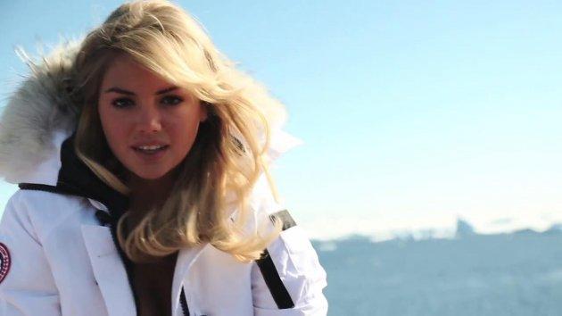 Kate Upton eksi 33 derecede bikinili