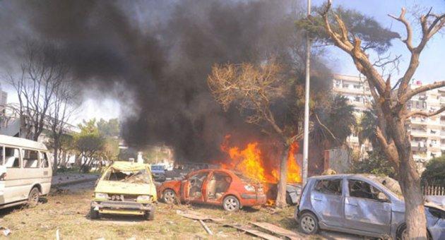 Şam'da Rus elçiliği yakınında patlama