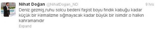 Nihat Doğan: Deniz Gezmiş benim dava arkadaşım