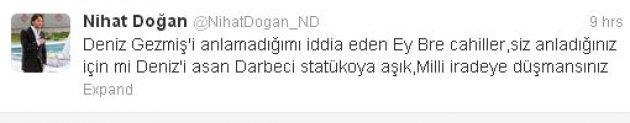 Nihat Doğan: Deniz Gezmiş benim dava arkadaşım