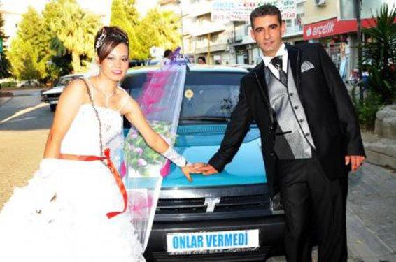 Gelin arabası arkası yazıları