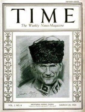 Time dergisi Atatürk'ü ilk sıraya aldı