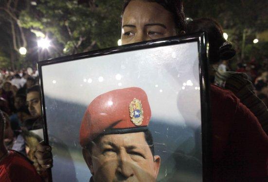 Güney Amerika Hugo Chavez için yasta