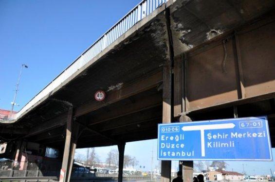 Zonguldak'ta ikinci köprü faciası yaşanabilir