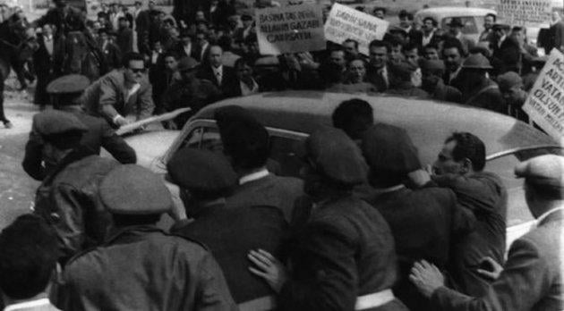 İnönü’ye linç girişimi