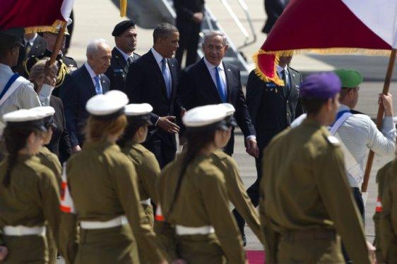 ABD Başkanı Obama ilk kez İsrail'de