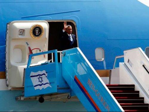 ABD Başkanı Obama ilk kez İsrail'de