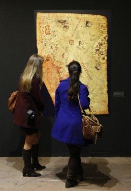 Piri Reis haritasının 500 yıllık gizemi sergileniyor