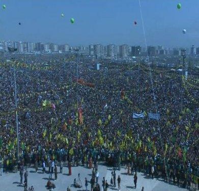 Diyarbakır'da tarihi Nevruz kutlaması