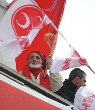 MHP'nin Bursa'daki Kuruluş Mitingi