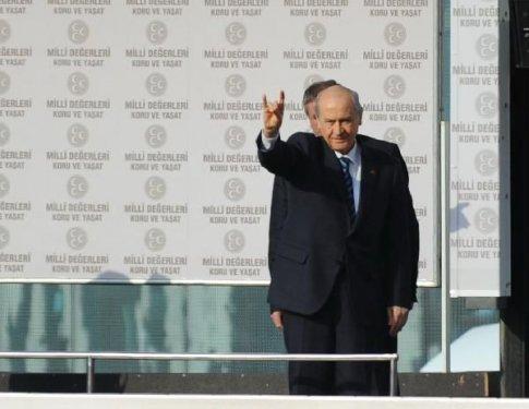 MHP'nin Bursa'daki Kuruluş Mitingi