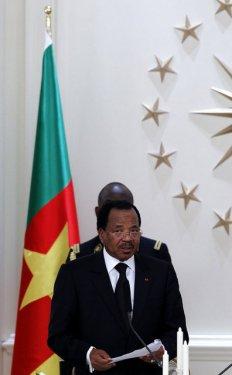 Kamerunlu futbolcular Köşk'te