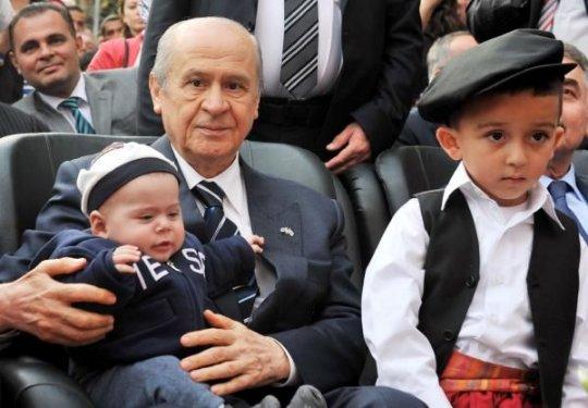Bahçeli'nin Antalya gezisinden kareler