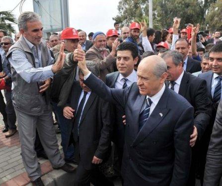 Bahçeli'nin Antalya gezisinden kareler
