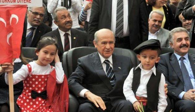 Bahçeli'nin Antalya gezisinden kareler