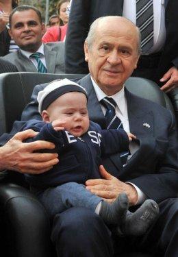 Bahçeli'nin Antalya gezisinden kareler