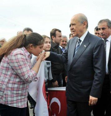 Bahçeli'nin Antalya gezisinden kareler
