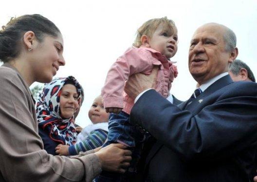 Bahçeli'nin Antalya gezisinden kareler