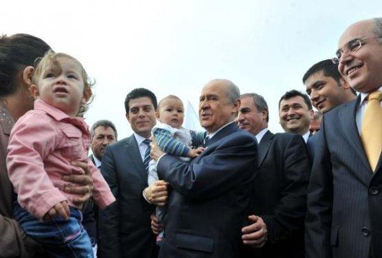 Bahçeli'nin Antalya gezisinden kareler