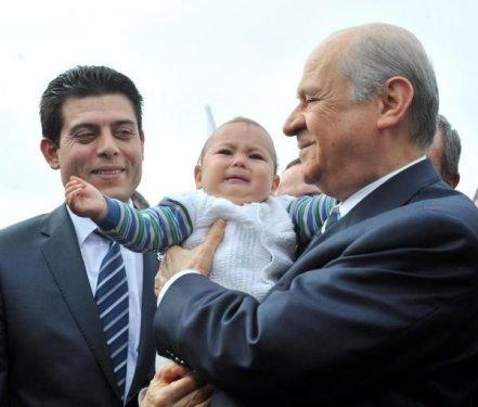 Bahçeli'nin Antalya gezisinden kareler