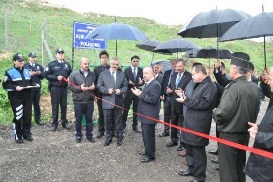 Edirne'de kurbanlı poligon açılışı