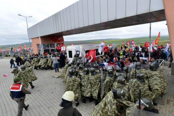 Silivri'de olaylı gün