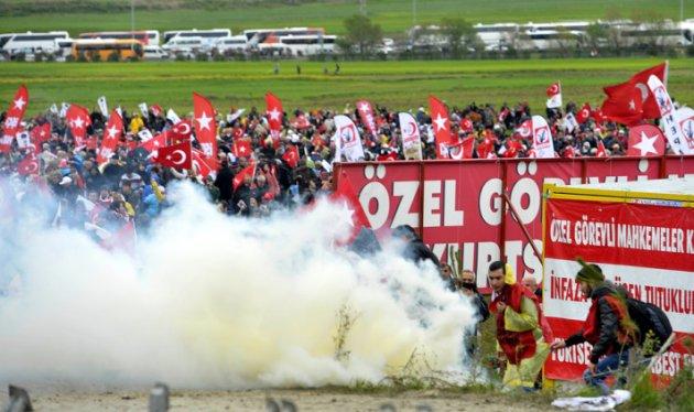 Silivri'de olaylı gün