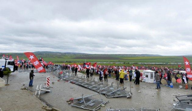 Silivri'de olaylı gün