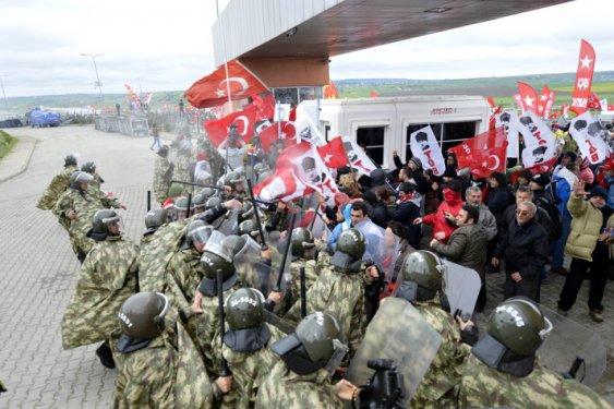 Silivri'de olaylı gün