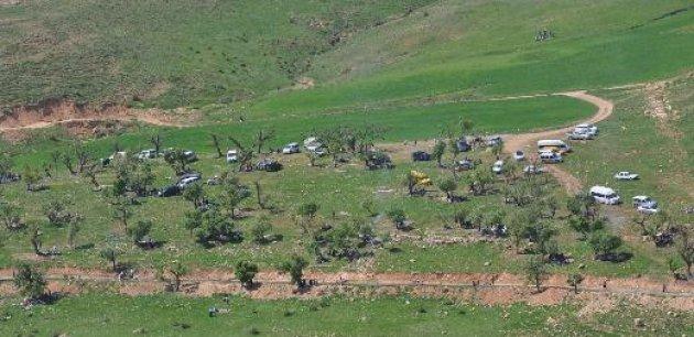 Cudi Dağı'nda piknik