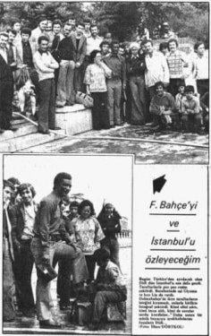 Benfica  - Fenerbahçe 1975-76 sezonu