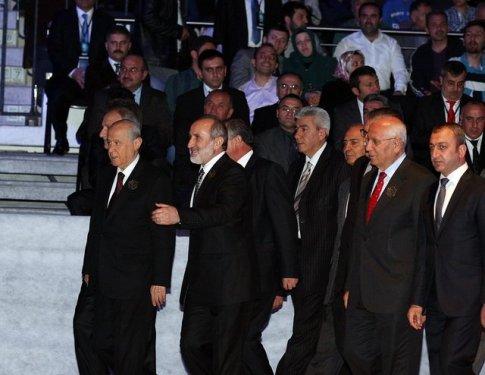 Bahçeli Kılıçdaroğlu ve Erdoğan Kutlu Doğum'da buluştu