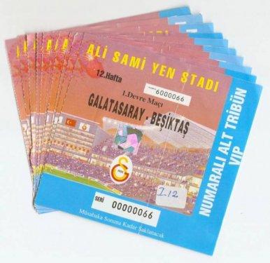 Eski maç biletleri
