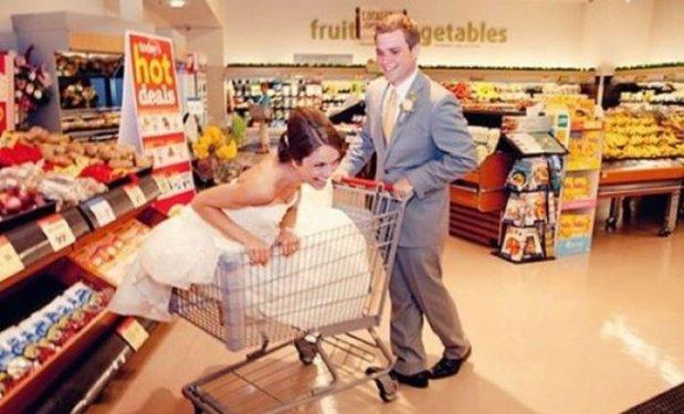 En ilginç düğün fotoğrafları