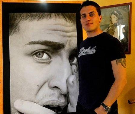 İnanılmaz karakalem çalışmaları