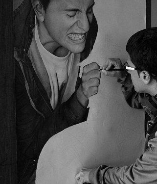 İnanılmaz karakalem çalışmaları