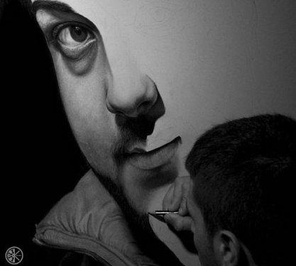 İnanılmaz karakalem çalışmaları