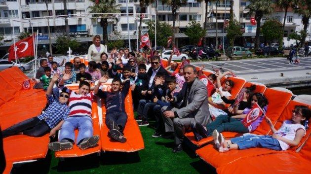 Diyarbakırlı 23 öğrenci ilk kez uçağa bindi