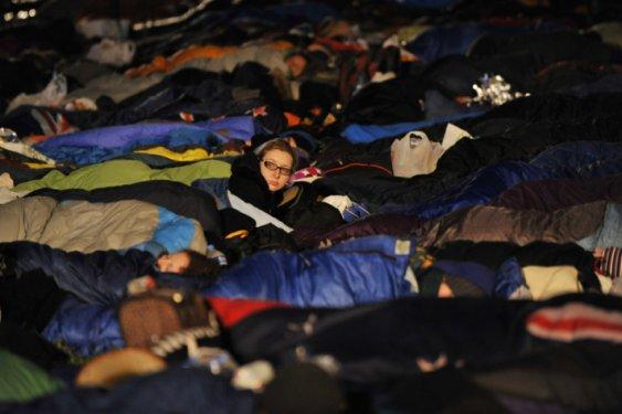 Çanakkale'de şafak yürüyüşü