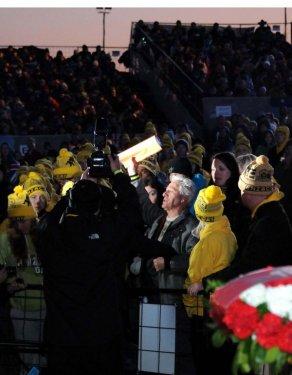 Çanakkale'de şafak yürüyüşü