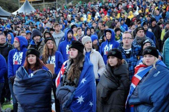 Çanakkale'de şafak yürüyüşü
