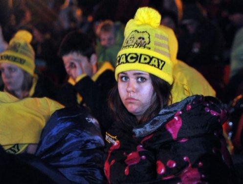 Çanakkale'de şafak yürüyüşü