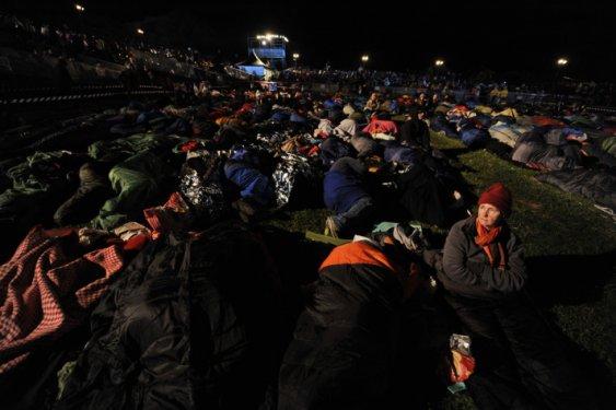 Çanakkale'de şafak yürüyüşü