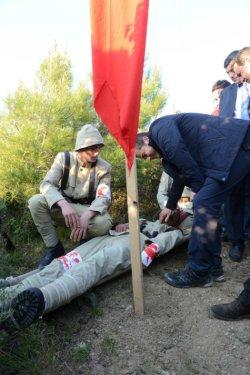 Çanakkale'de şafak yürüyüşü