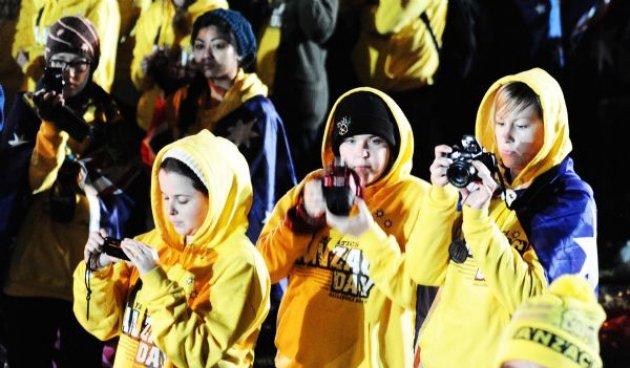 Çanakkale'de şafak yürüyüşü