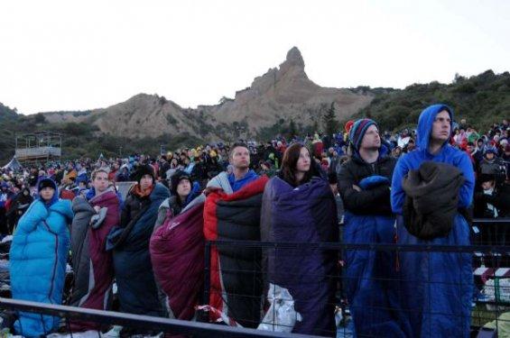 Çanakkale'de şafak yürüyüşü