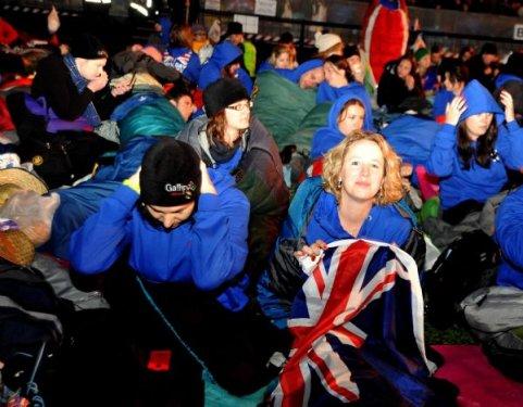 Çanakkale'de şafak yürüyüşü