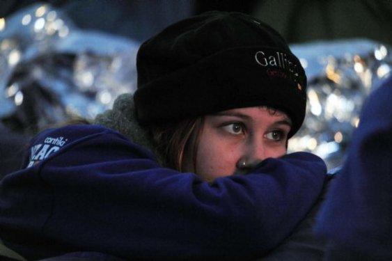 Çanakkale'de şafak yürüyüşü